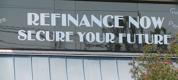 Refinance your mortgage